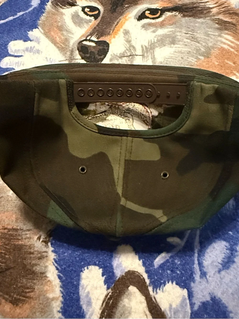 Olive Green Camouflage Hunting Cap